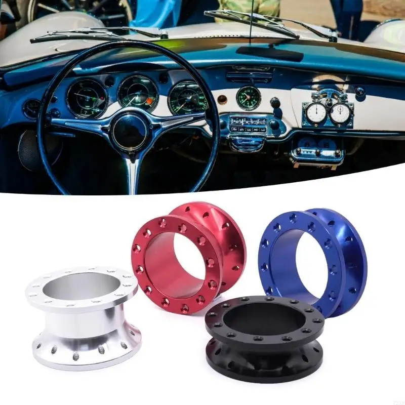 

Aluminum Alloy Steering Wheel Spacer Increase Pad for Improved Control & Comfort 72XB