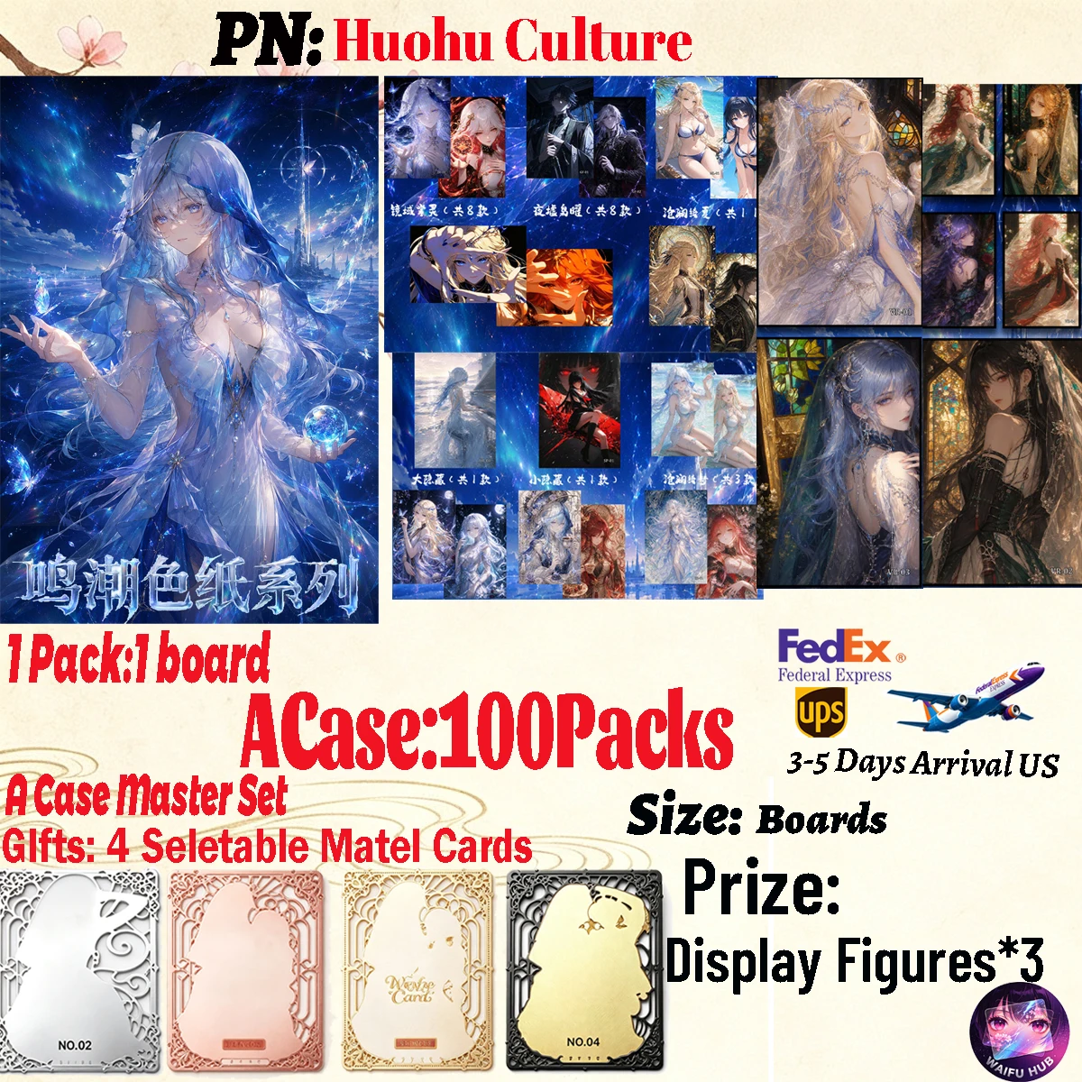 Wuthering Waves Board Popular Goddess Waifu Chun Yangyang Jianxin Character Board Master Set Games Desktop Hobby Gifts Wholesale