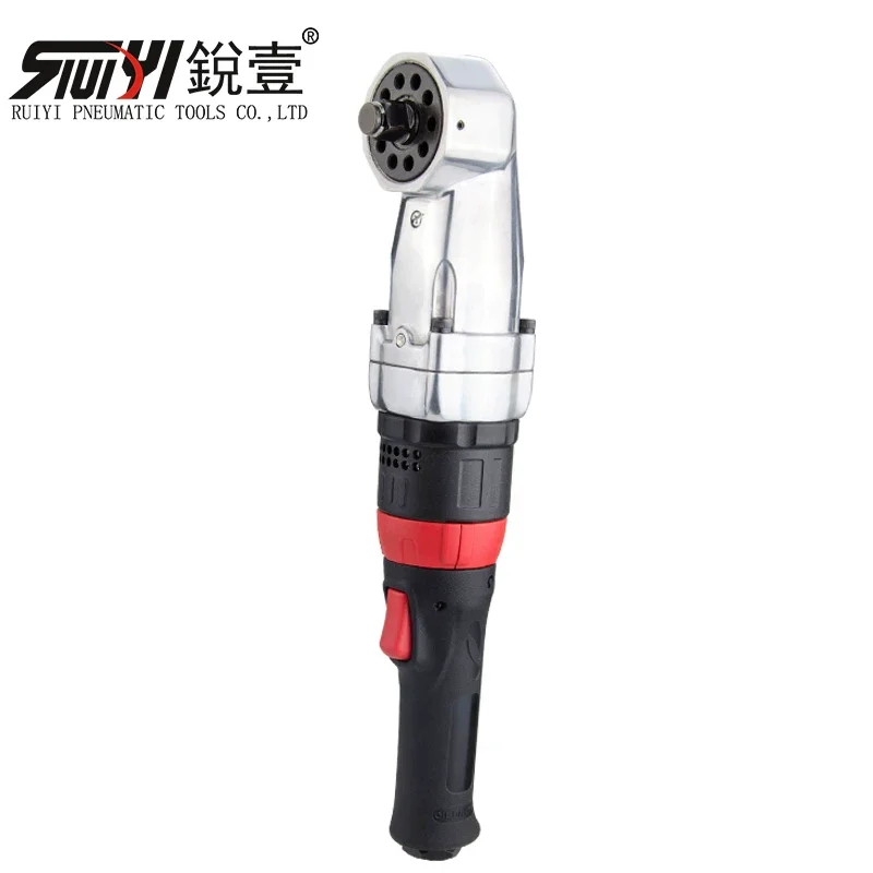 Taiwan Ruiyi High Torque Heavy-Duty Pneumatic Ratchet Wrench 1/2 Inch Bent Head Pneumatic Wrench Small Air Gun R-1029