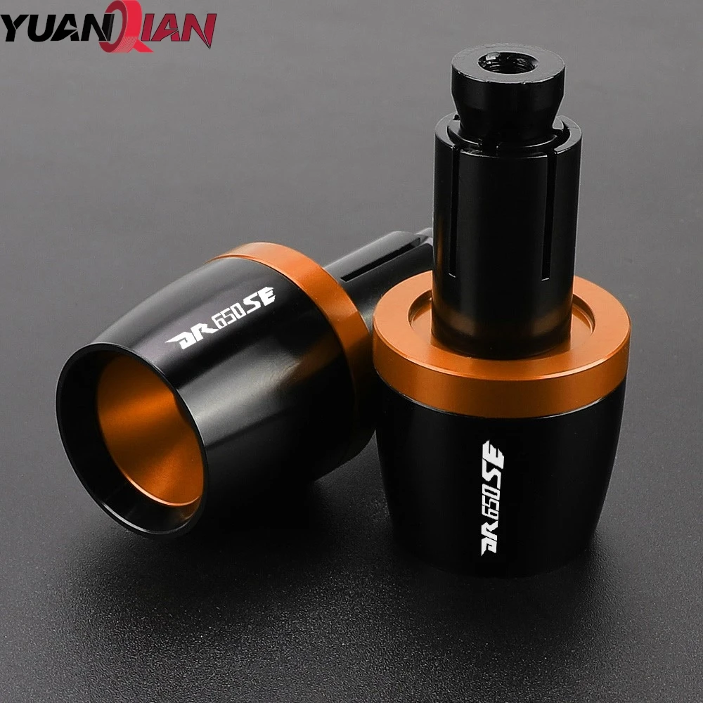For SUZUKI DR650S SE DR650SE 1994-2010 2009 2008 2007 Motorcycles Handlebar Grips Cap Weight PartsAnti Vibration Silder Plug End