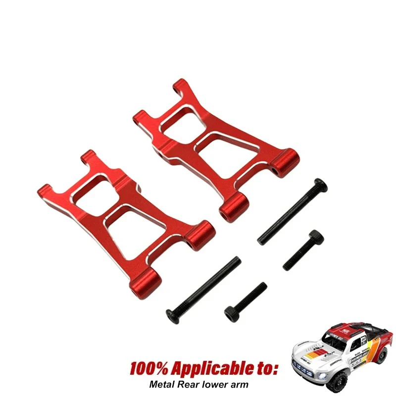 Actualización de metal MJX 14211 Hyper Go Electric RC Car Piezas de mejora de metal - Copa de dirección, brazos A superiores e inferiores, kit de amortiguador