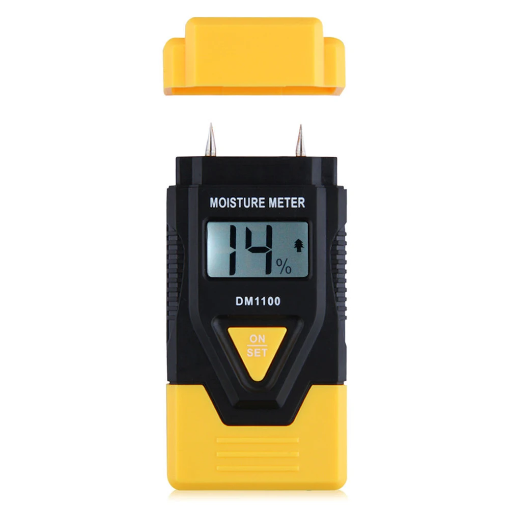 

Digital Hygrometer for Wood Moisture Meter Humidity Portable Mini Temperature Measurement 6% 42% Range Home Use