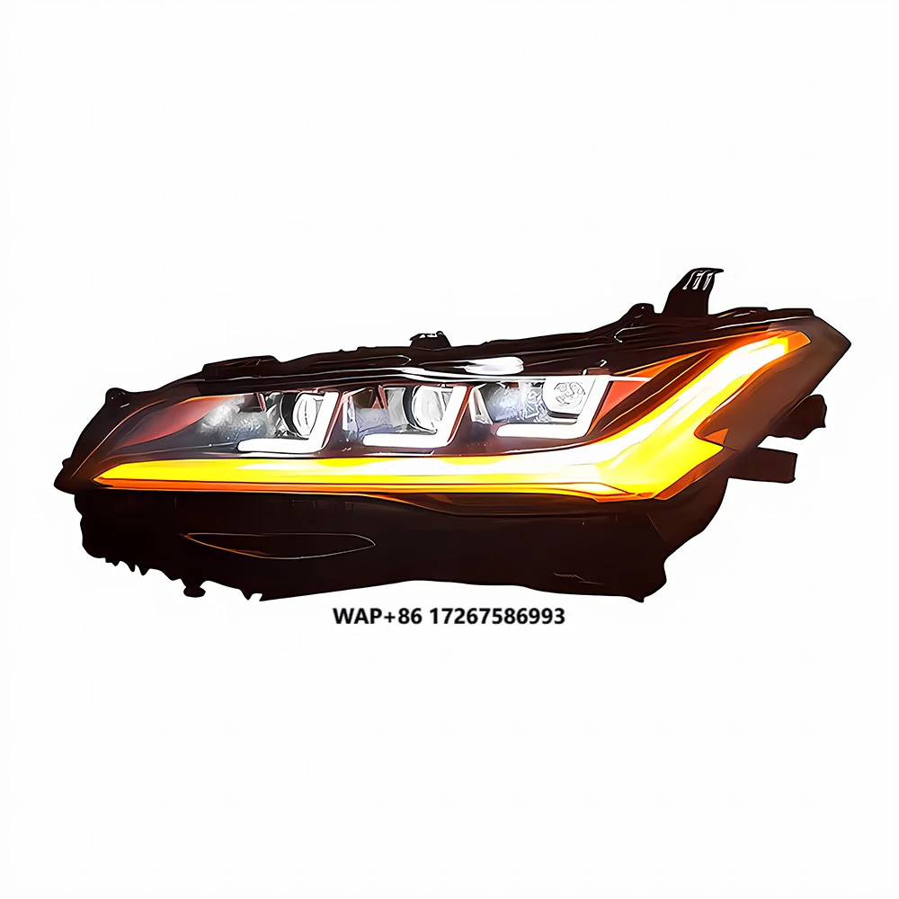 

For 2019-2024 Auto Headlights Assembly Upgrade Styles LED Three Projector Lens Car Plug and Play Accessories