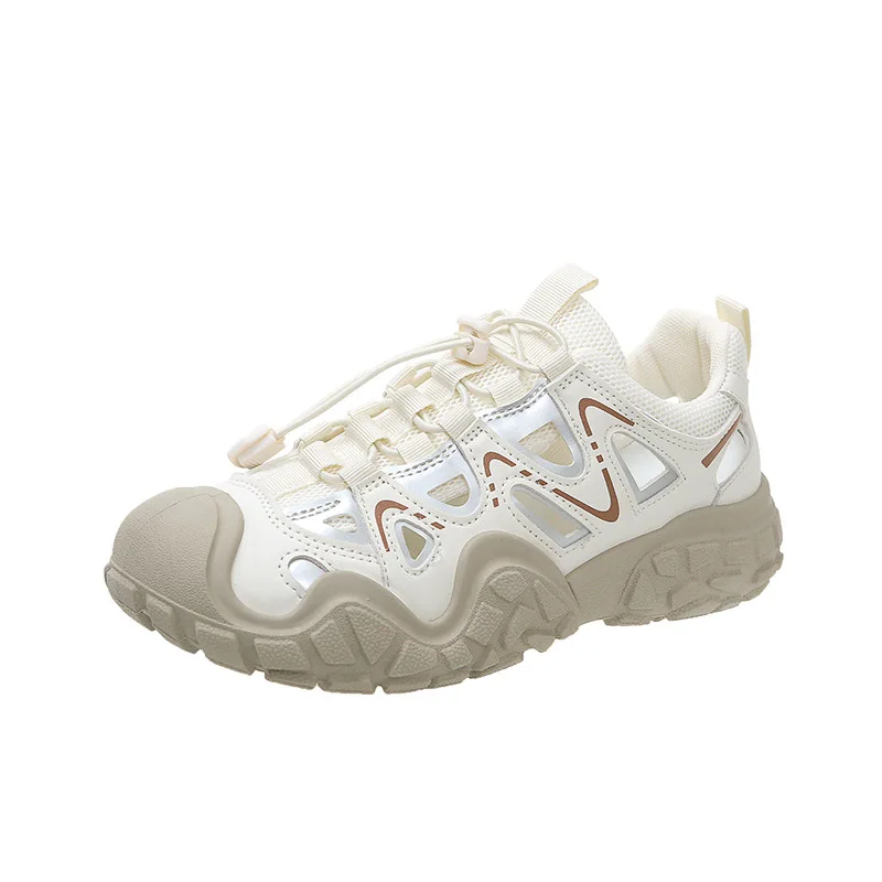 Fashionable Outdoor Hollow Out Women's Shoes 2026 Autumn New Design Sense Running Sports Leisure Wear-resistant Women's Shoes view 6