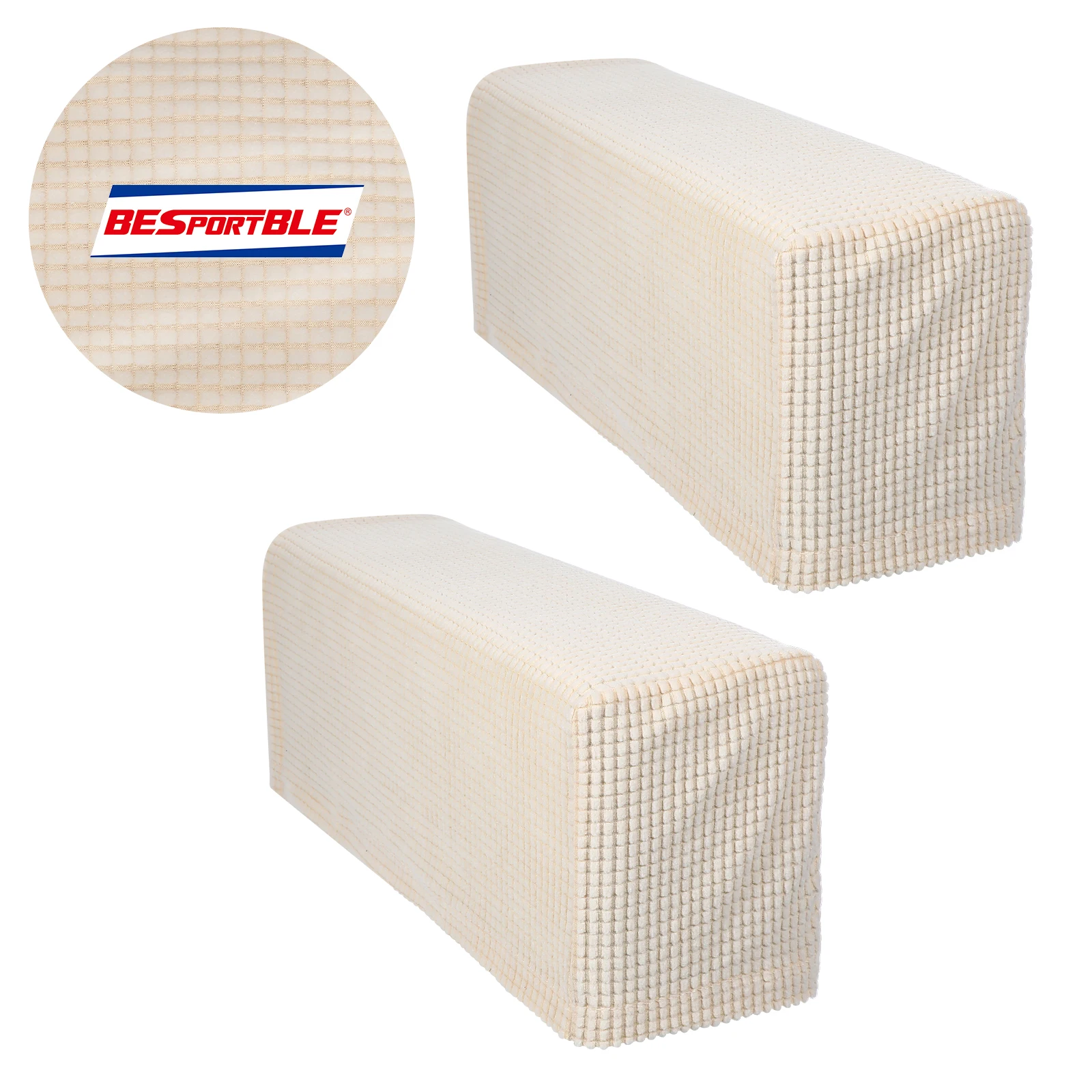 

2 Pcs Sofa Arm Covers Couch Armrest Universal Furniture Slipcovers Protective Comfortable Durability Non Slip Easy Cleaning