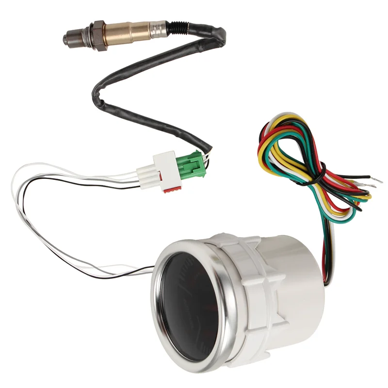 

AB61-Датчик кислорода, датчик 52 мм, 2 дюйма, 0258006028, узкополосный O2, соотношение воздуха и топлива, светодиодный счетчик, гоночный датчик, автомобильный счетчик 12 В