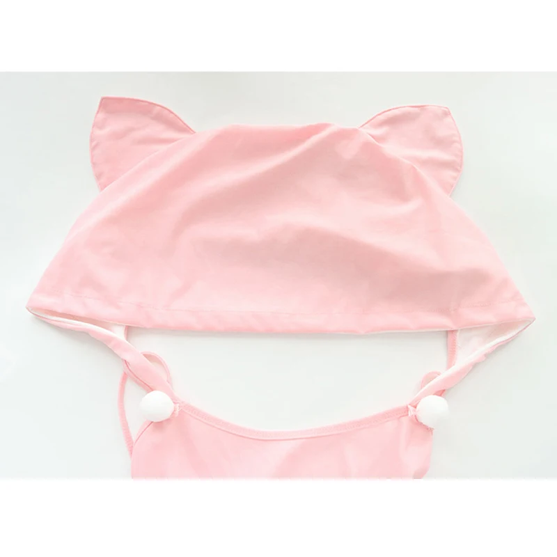 AniLV Anime Kawaii Mädchen Nette Katze Body Badeanzug Kostüme Frauen Süße Rosa Kitty einteiliges Bademode Uniform Outfit Cosplay