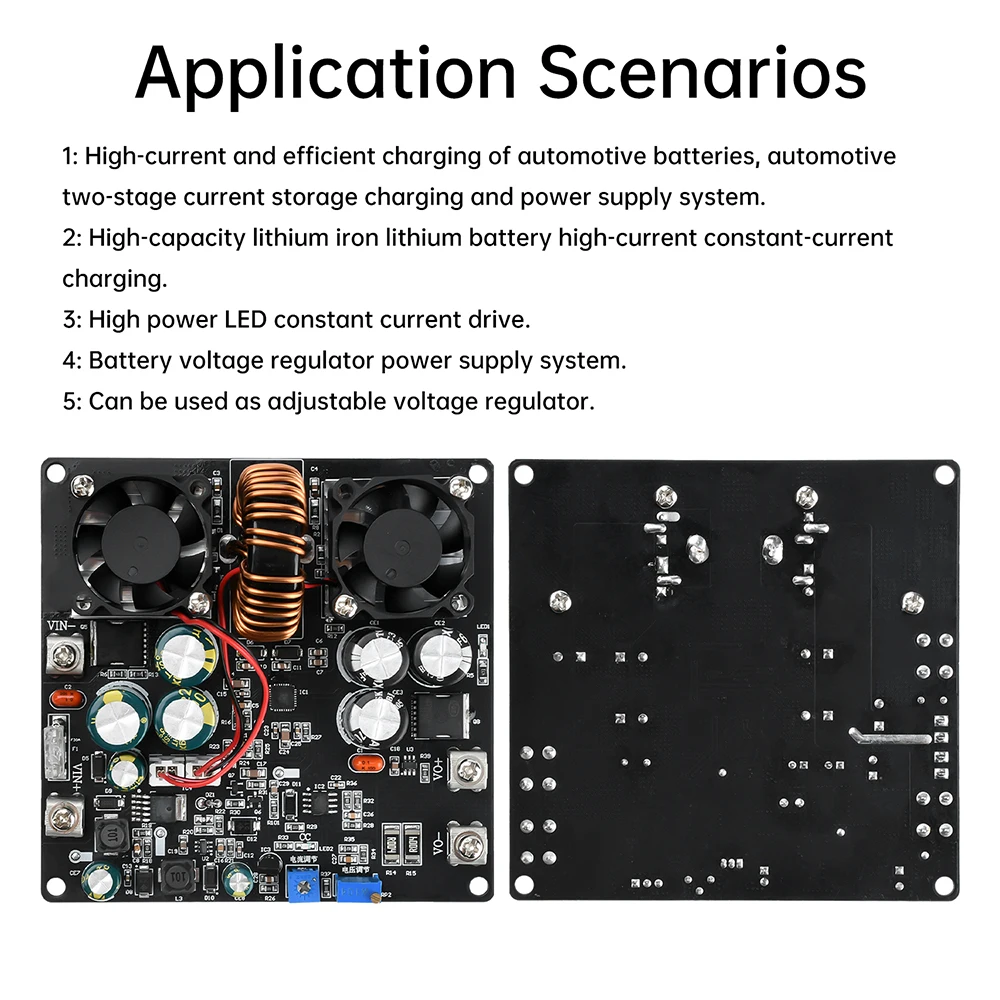 600W/700W high-power buck boost module, adjustable voltage regulator power supply, constant voltage and current charging module
