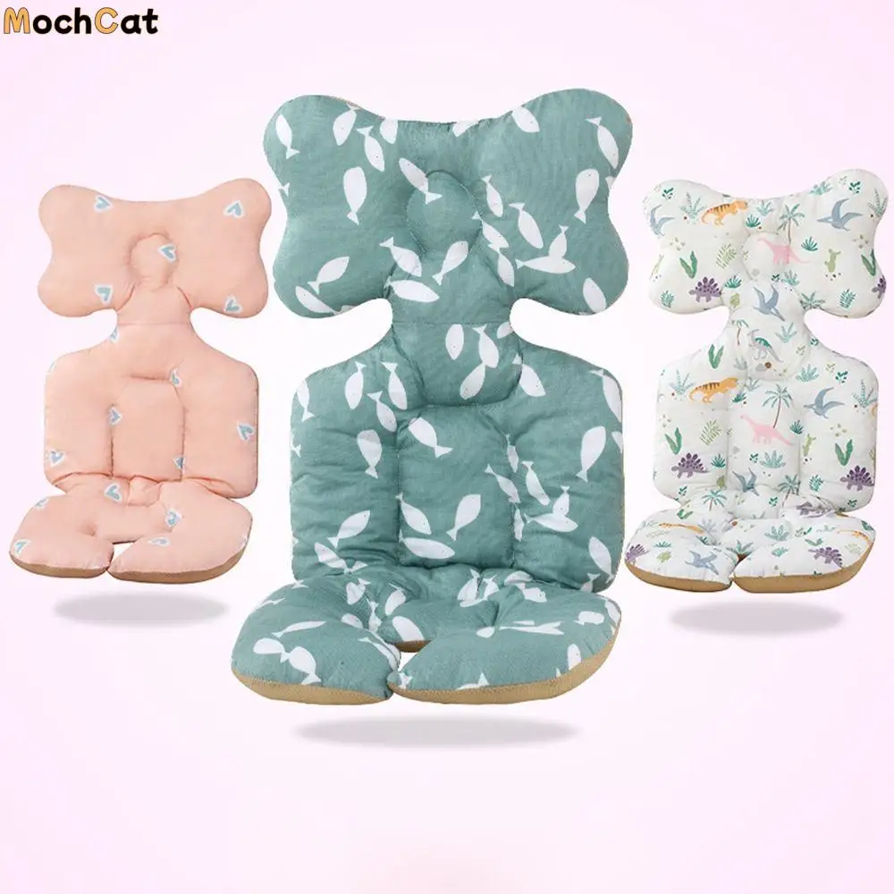 

Washable Cartoon Seat Liner Pram Cushion Animal Trolley Mattress Baby Stroller Cushion Stroller Accessories Pushchair Car Mat