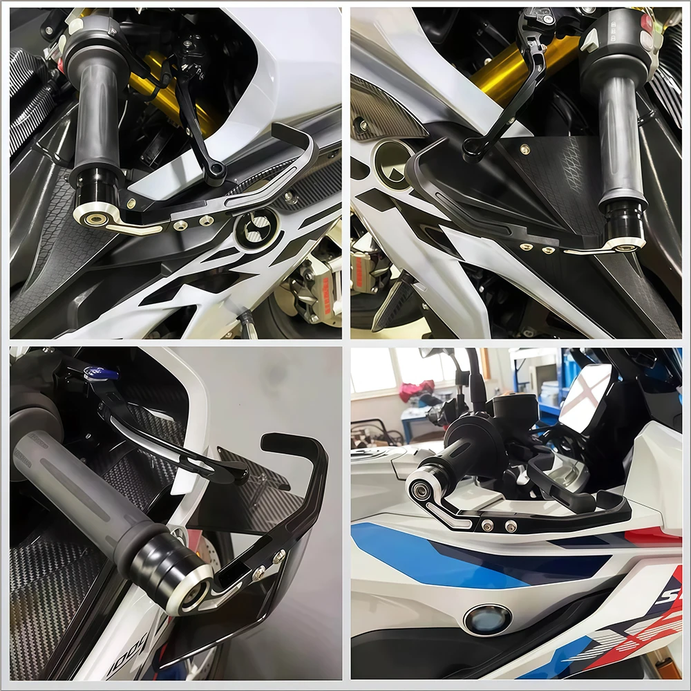 BMW için S1000RR Kolu Koruma 2019 2020 2021 2022 2023 2024 2025 Fren Debriyaj Koruyucu CNC Alüminyum Motosiklet Yarış Parçaları