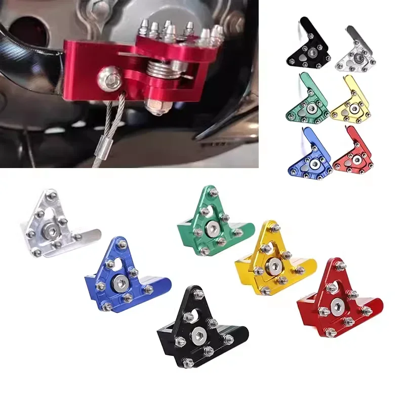 

Motorcycle CNC Rear Foot Brake Pedal Lever Brake Head For EXC XC XCF SX SXF EXCF CR CRF YZ YZF WR RM RMZ KX KXF Bike Universal