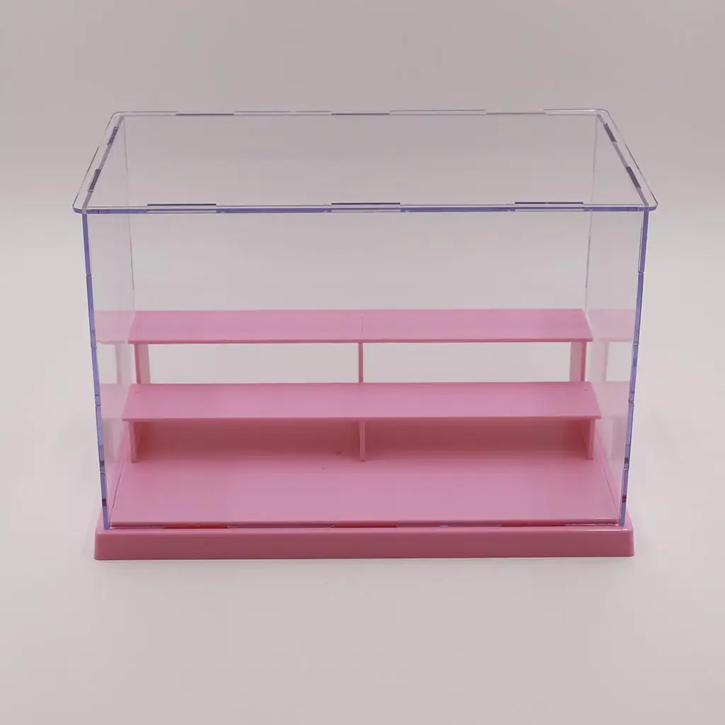 

Clear Large Display Box Jewelry Glasses Models Dolls Collectible Toys Mini Action Figures Protective Box Organizer