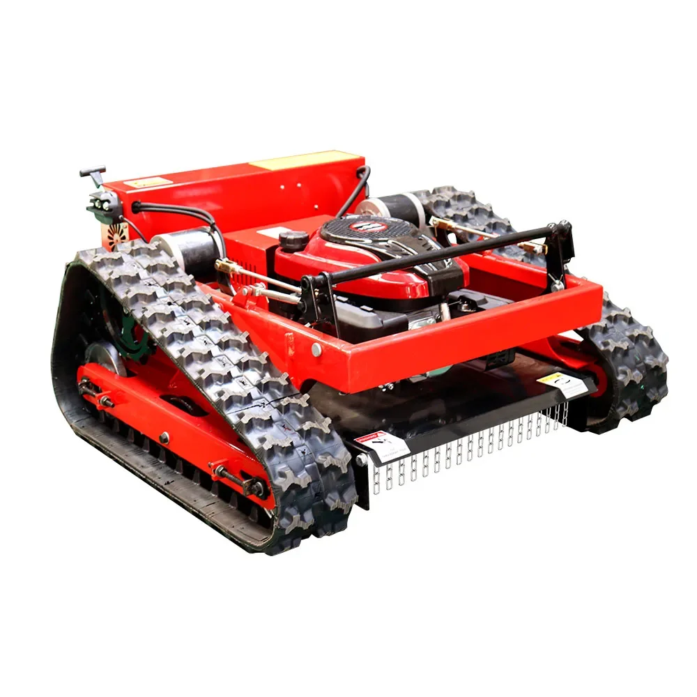 Low Price High Quality Remote Control Gasoline-Powered Weeding Machine Lawn Mower for sale