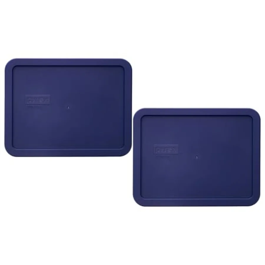 

7211-PC 6 Cup Blue Food Storage Replacement Lid 2-Pack - Made in USA
