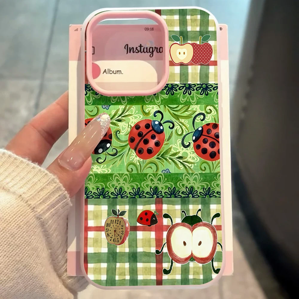 Für Xiaomi Redmi Note 14 13 12 11 10 Pro Plus 4G 5G Redmi 14C 13C 15C Country Green Plaid Print Handyhülle Silikon TPU Cover – Detail 5