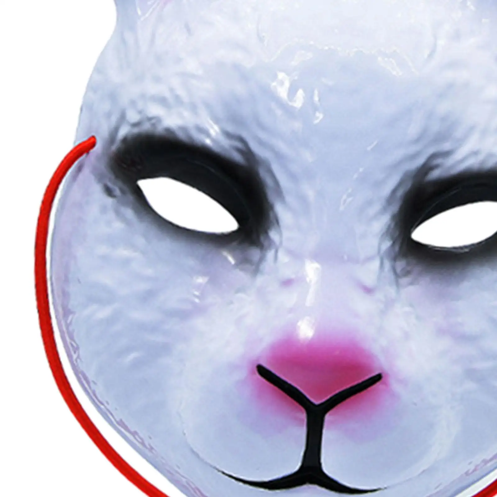 Maschera cosplay, maschera per la testa, spaventosa, maschera per animali, festa, mezza maschera per spettacoli