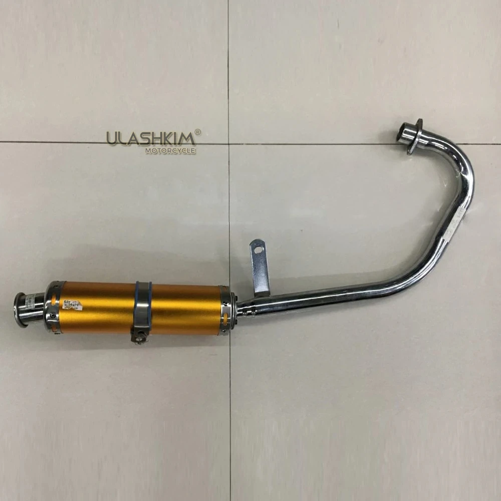 Motorcycle Exhaust Full System Muffler Contact Pipe Slip-On CG125 CG150 CG200 CG 125 150 200