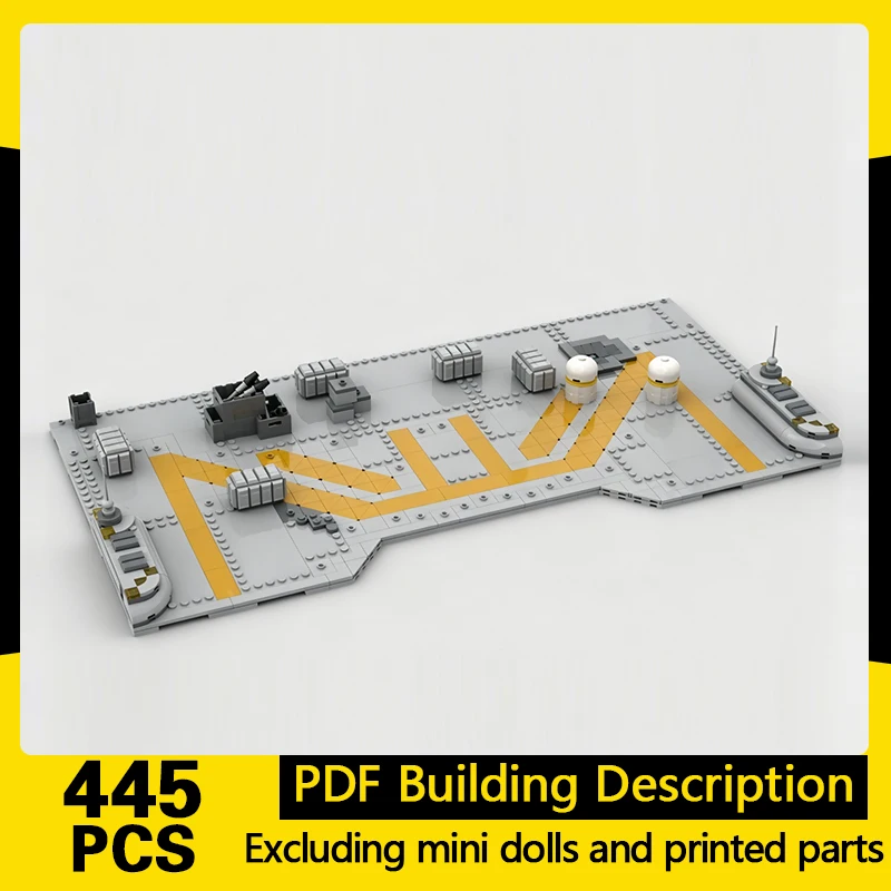 

Star Movies Model MOC Building Bricks Large Space Landing Port Modular Technology Gifts Holiday Assemble Children Toys Suit