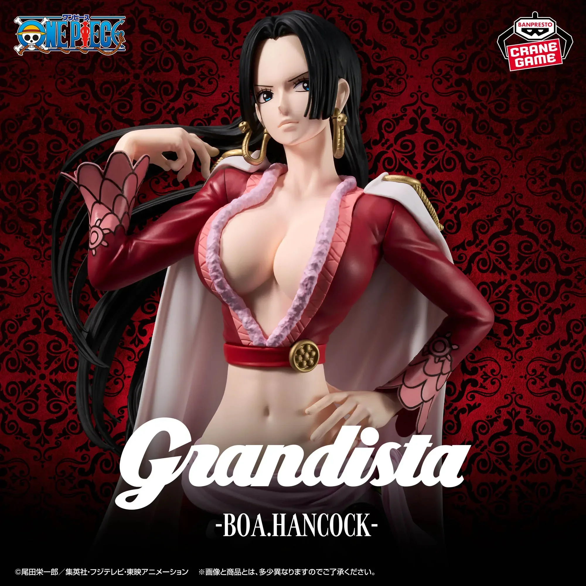 In Stock Bandai Spirits One Piece Grandista Boa Hancock 28cm PVC Anime Action Figure Collectible Model Toy Desktop Gift Kids view 2