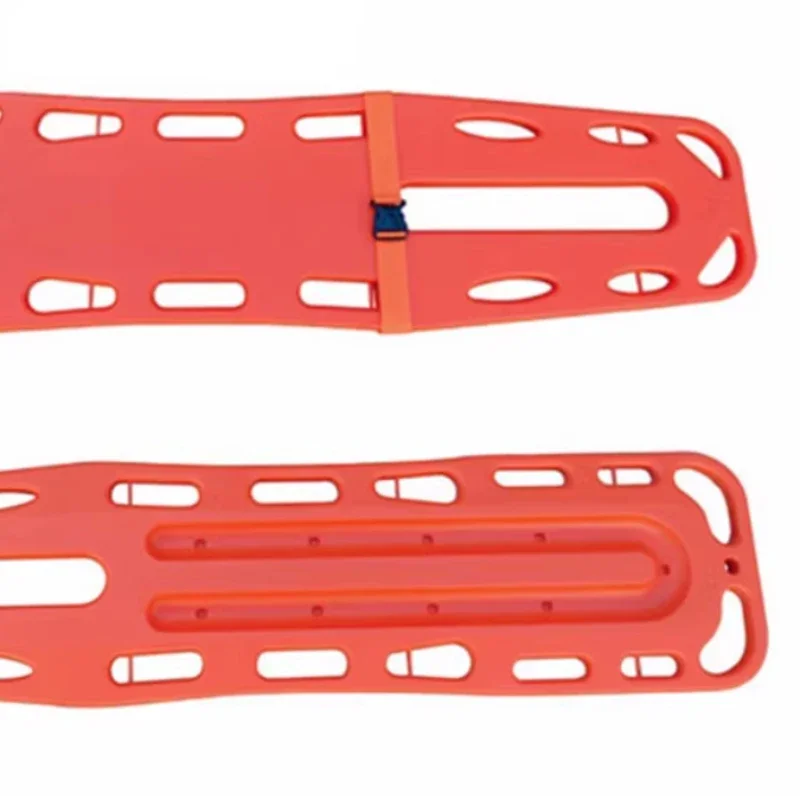 

Swimming pool life board stretcher first aid spine board rigid floating stretcher water rescue head retainer neck brace