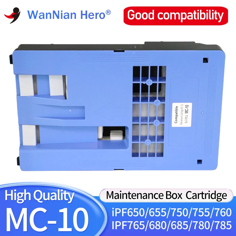 

1X MC10 Maintenance Tank Cartridge for CANON iPF650 iPF655 iPF670 iPF680 iPF685 iPF750 iPF755 iPF760 iPF765 iPF770 iPF780 MC-10