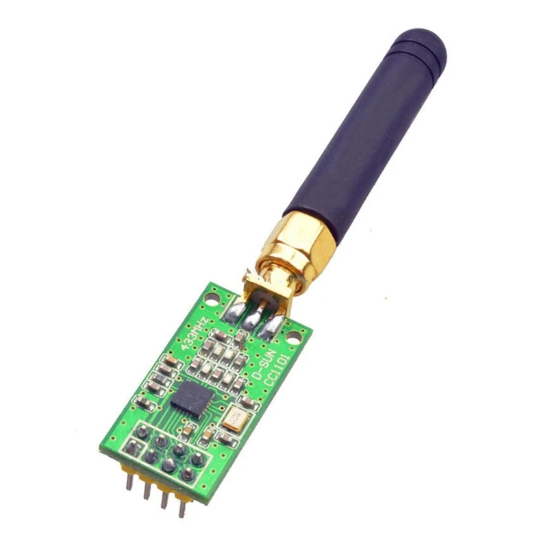 

Industrial Grade Wireless Module 433Mhz RF Wireless Transceiver Module CC1101 Modules Long-Distance 24BB