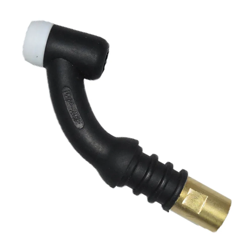 Flexible Angle TIG Welding Torch Head Air Cooled for WP-26F SR-26F Series Precise Gas Path Reduces Porosity and Slag Inclusions