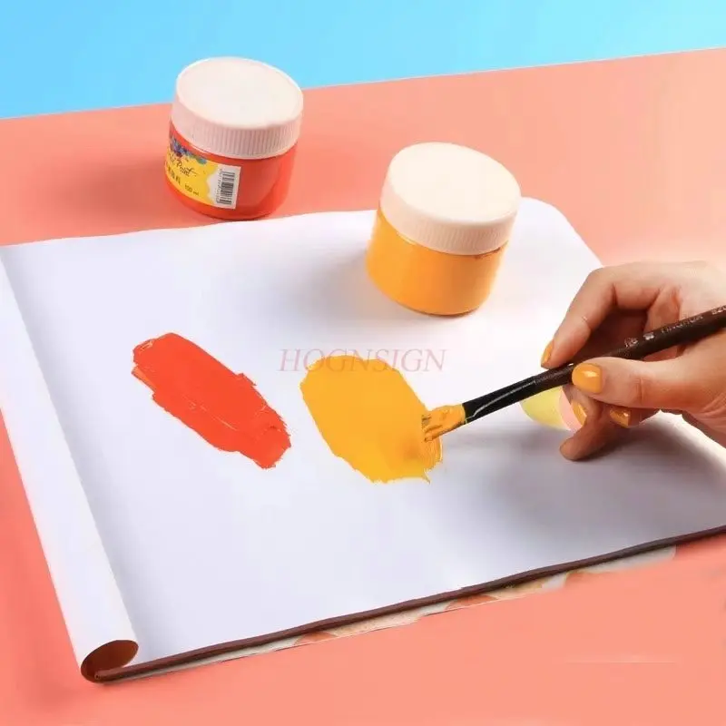 

Color paper for art students, removable disposable disposable color book, oil painting acrylic watercolor watercolor