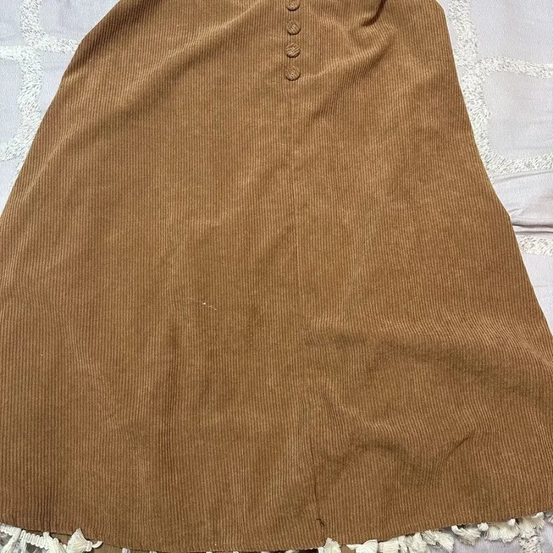 2025 Nuovi abiti chic Gonne A-ling spesse a vita alta da donna