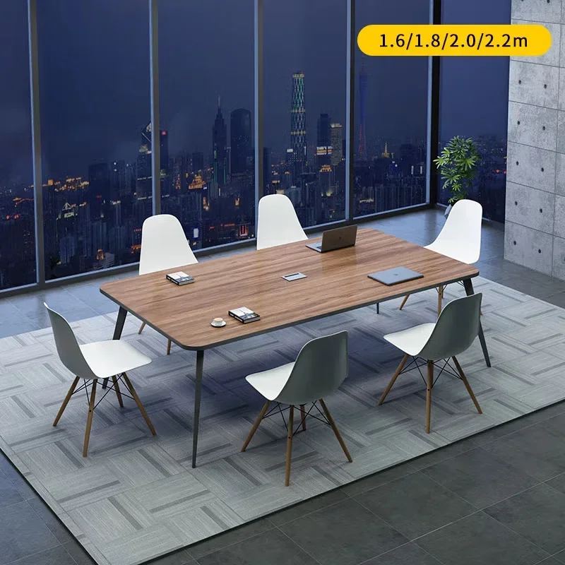 small Meeting table Modern Office Furniture Commercial executive Meeting Table Conference Room Table Boardroom desk and chair