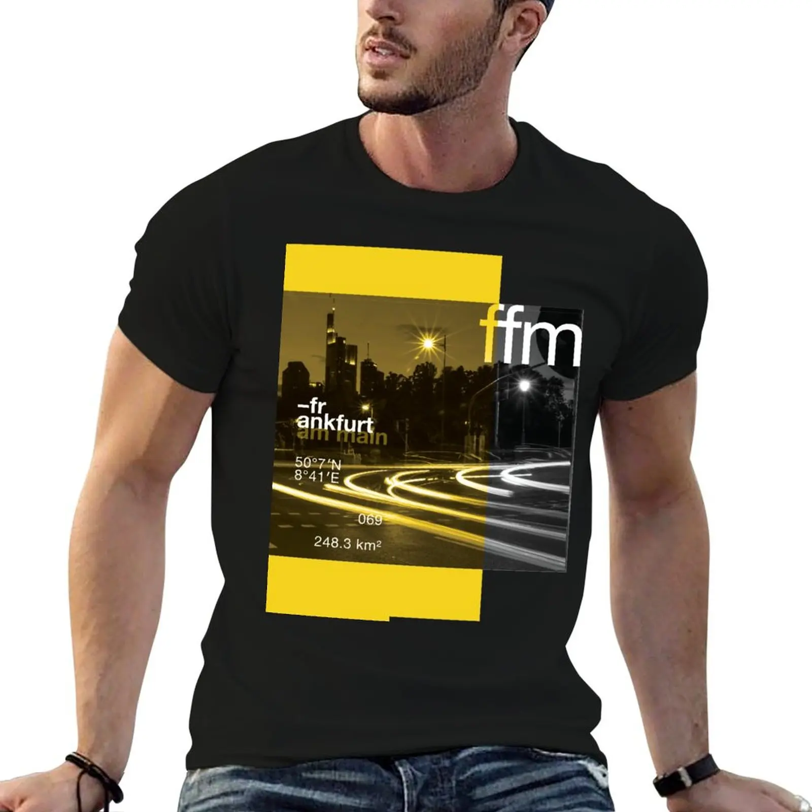 

Frankfurt am Main T-Shirt t shirts for man pack cotton man tshirt man t shirt summer T-Shirt