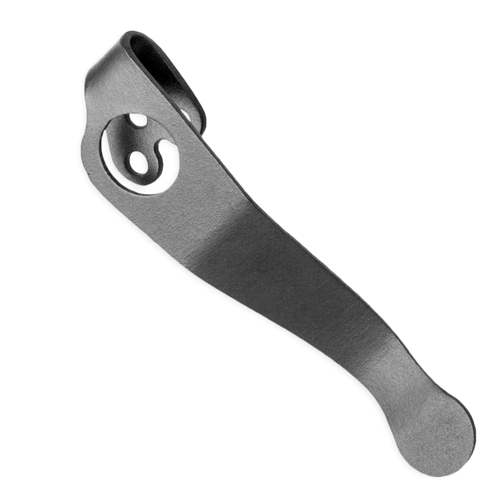 التيتانيوم جيب كليب سكين عميق حمل الجيب كليب الخلفي المشبك ل Spyderco شبه العسكرية 2/القرة 3/مانكس 2 سكين للفرد ملحق