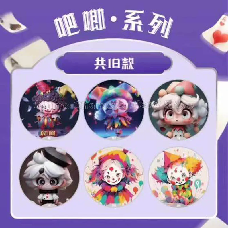 Joker Card King And Queen Crazy Clown Movie Anime Character Collection Cards Children Kids Toy Birthday Gift