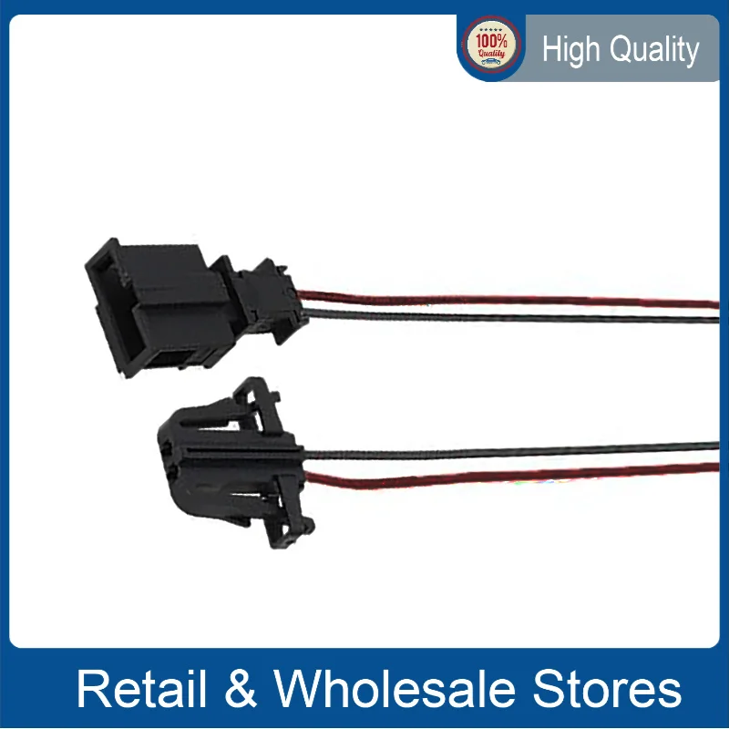 1 Set 2 Pin 3B0972712 1J0971972 License Light Socket Door Light Connector AC Assembly Trunk lights Horn Sensor Plug For VW Audi