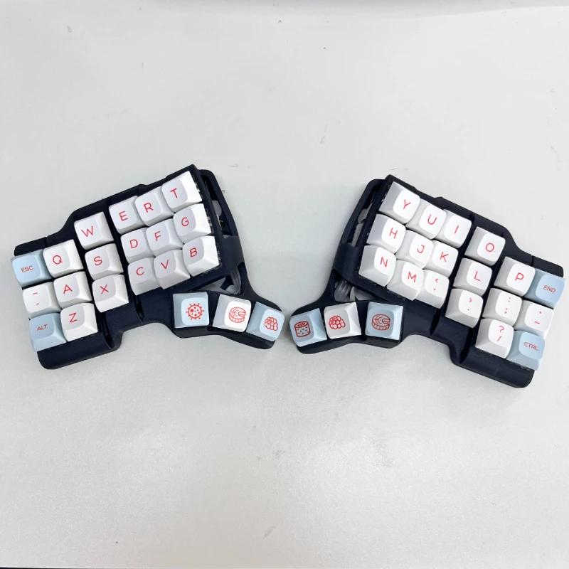 

TBK Mini Mechanical Keyboard Customized 3×6 Wired Welding Switch FDM Printing Ergonomic Office Gaming Split Keyboard QMK/VIA