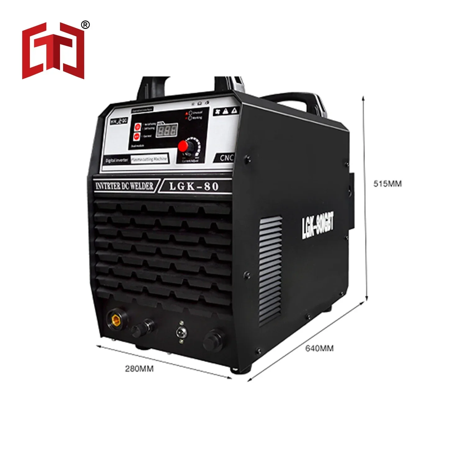 Low Cost Inverter Plasma Cutter Power Source 80IGBT For CNC Metal Plasma Cutting Machine