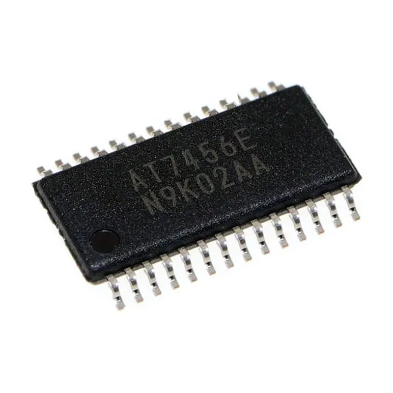 1/5PCS AT7456E TSSOP-28 AT7456 AT 7456E OSD video character overlay EEPROM Single Channel Screen Display Chip