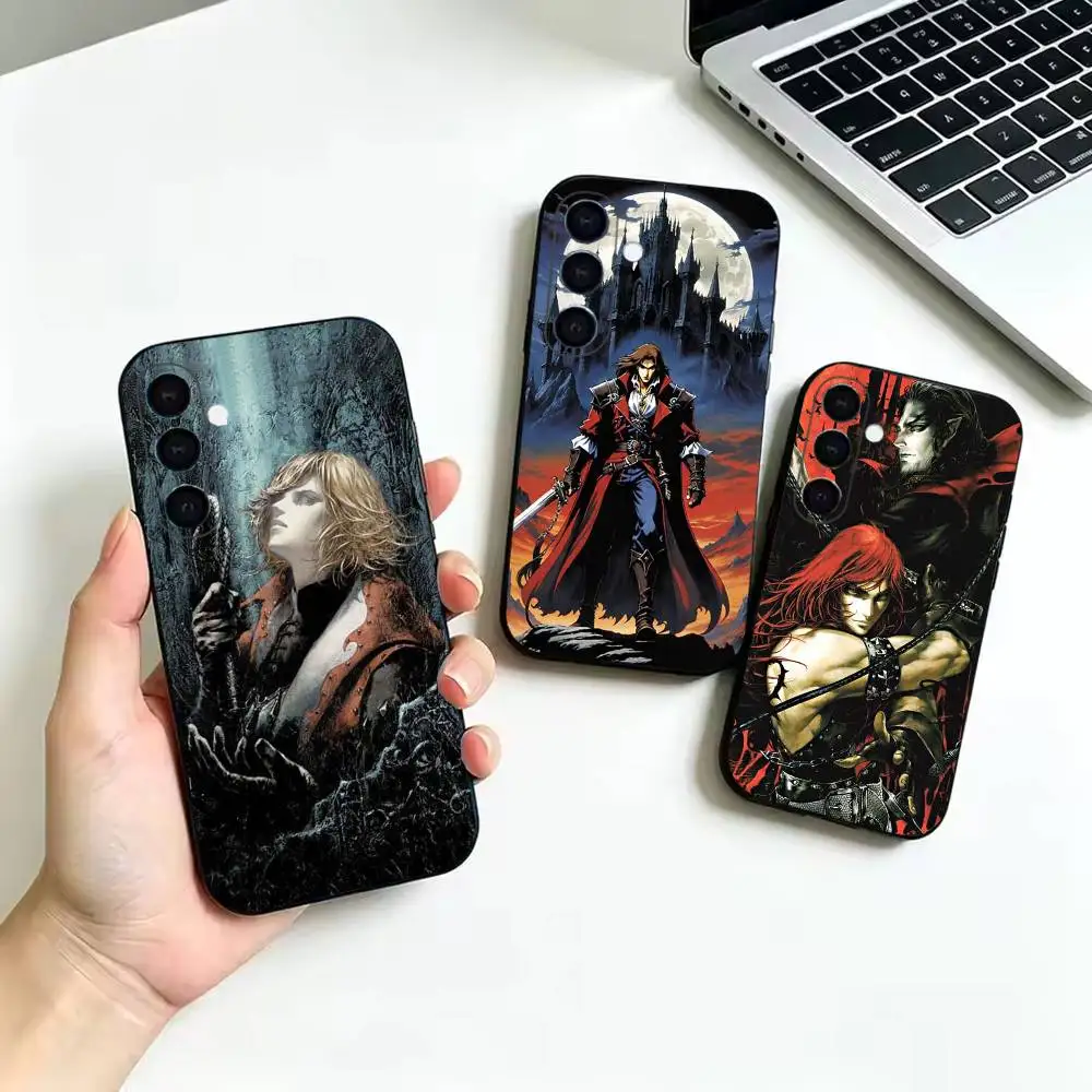 C-Castlevania Alucard Phone Case For Samsung Galaxy  A52 42 32 22 12 02S 72 73 51 41 31 21S 71 30S,Soft Silicone Black Cover