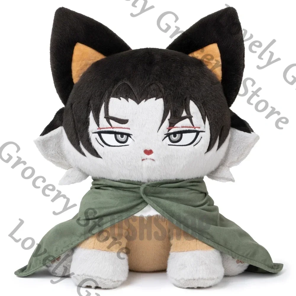 

43 см аниме Shingeki No Kyojin Levi Ackerman Attack on Titan Ataque A Los Titanes Косплей Пушистая подушка Maumet Подушка в подарок