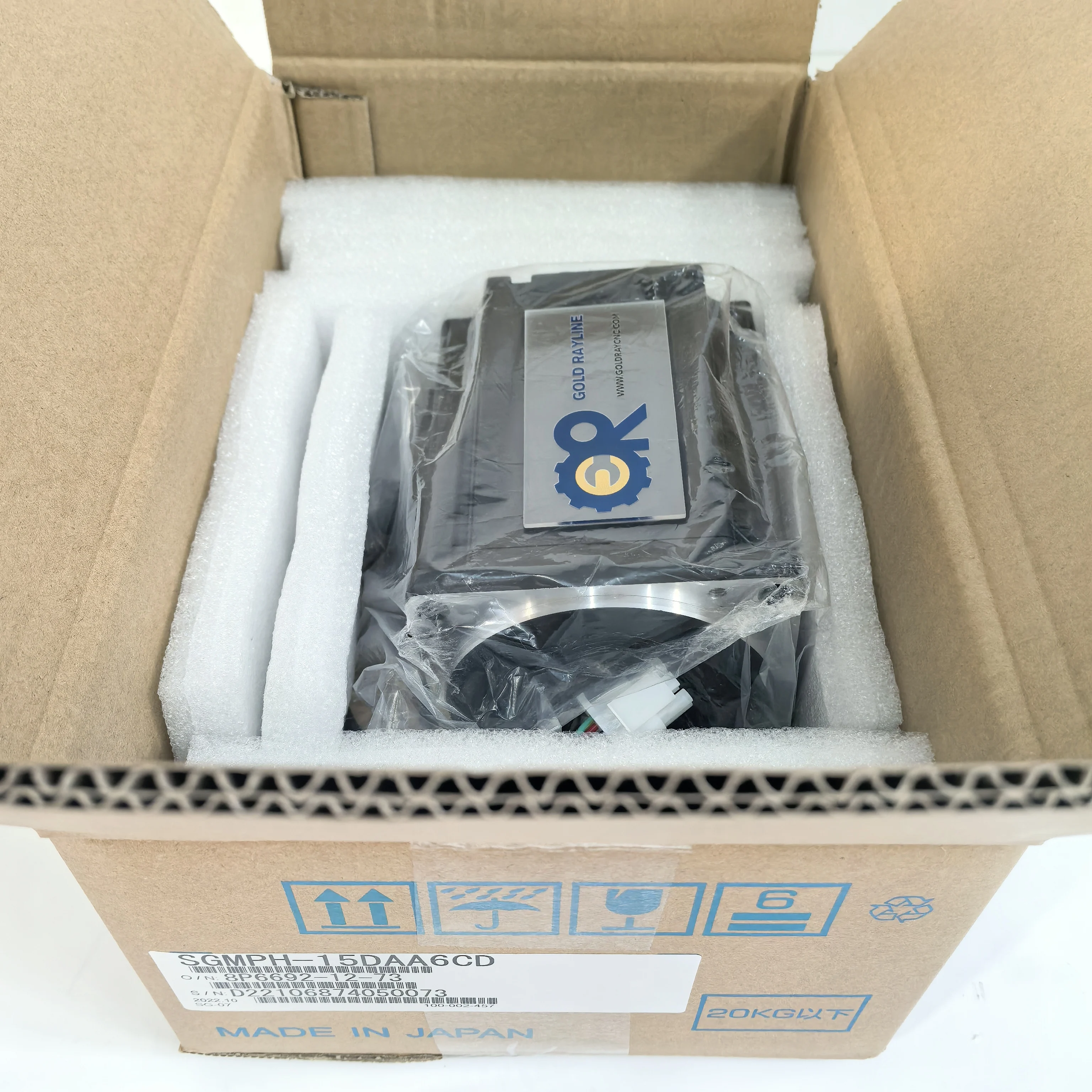 

NEW Yaskawa SGMPH-15DAA6CD Servo Motor 1 Year Warranty In Stock