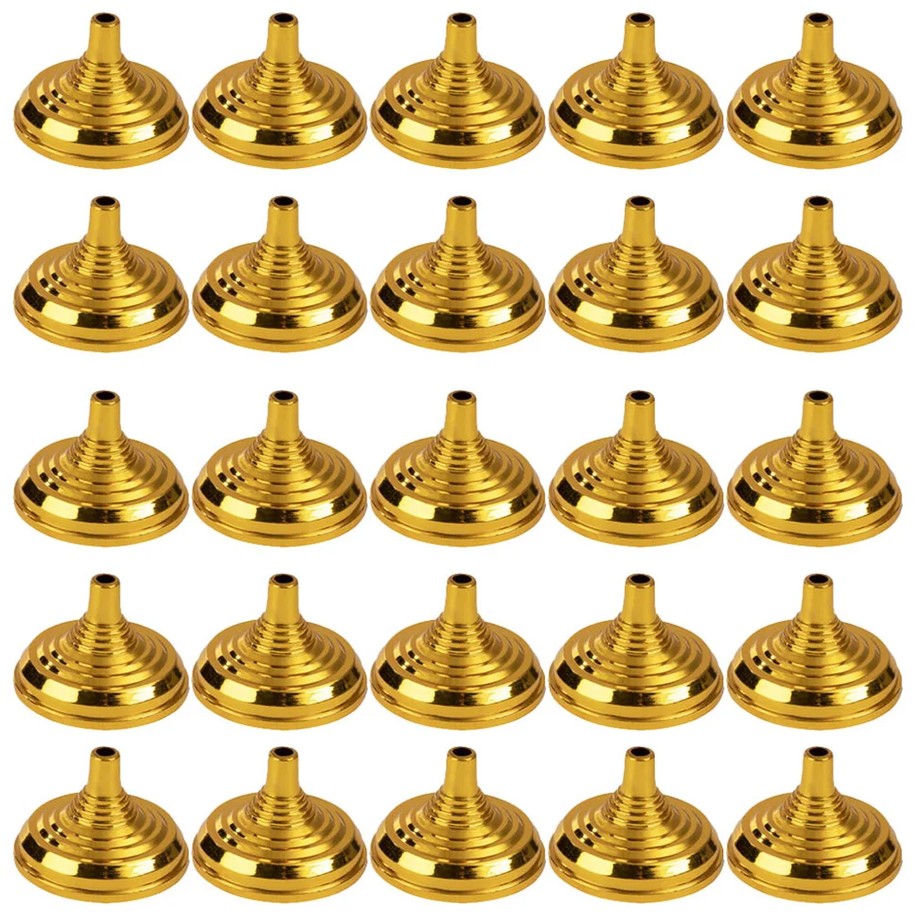 

50 Pcs Flagpole Base Desk Small Holder for Decoration Stand Mini Flags Plastic Table Office