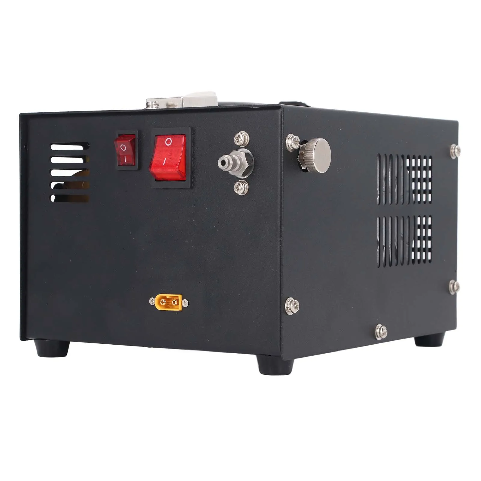 DC12V PCP Air Compressor 30mpa LED Display Fan Cooling PCP Pump for Airsoft Gun and Paintball