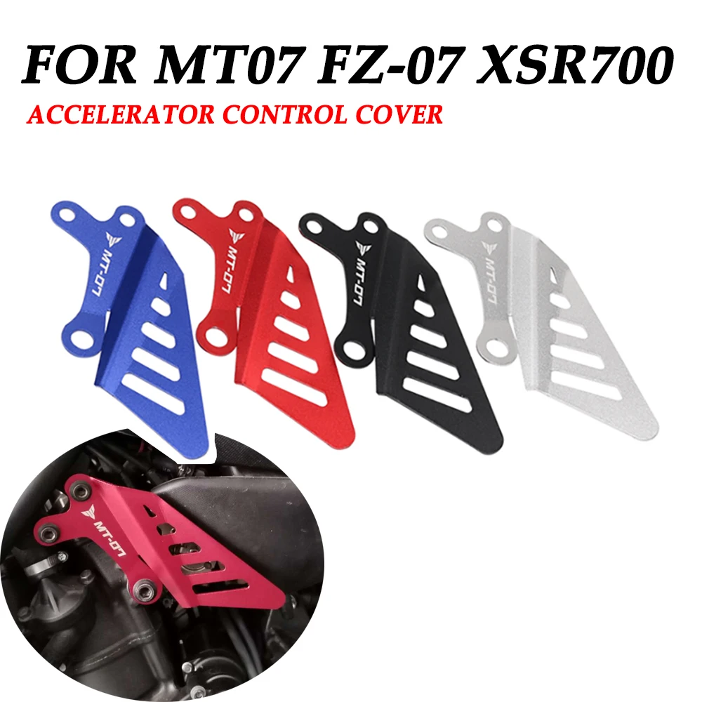 FOR YAMAHA MT07 FZ-07 MT-07 Tracer Moto Cage Tracer 7 700 GT XSR700 Accelerator Control Protective Cover Guard Frame Protector