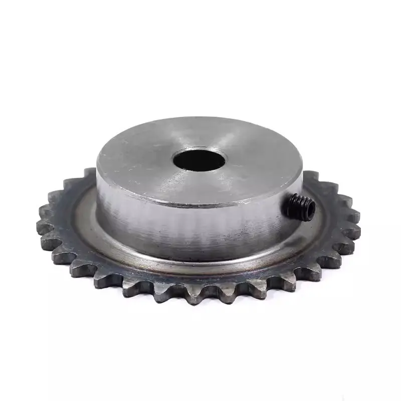 1pc 04C Sprocket 18Teeth Inner Hole 6/8/10/12mm 25H 45# Steel Sprocket Table Wheel Finished Hole Sprocket Screw Hole M5