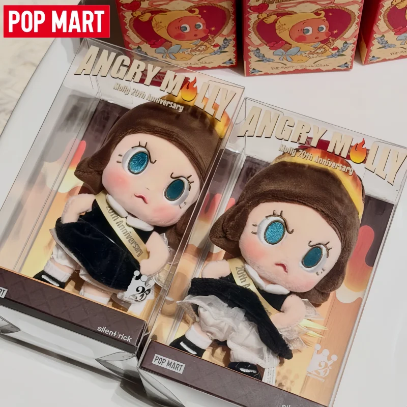 

Новая лимитированная серия POP MART Angry Molly: праздничная серия к 20-летию, игрушка-сюрприз в закрытой коробке, фигурка, украшение, подарочная коробка-головоломка