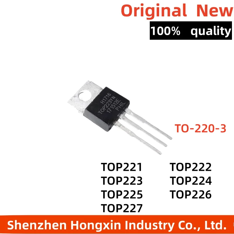 5-10 pieces TOP221Y TOP222YN 223/224/225/226/227 direct insertion TO-220-3 LCD power management chip