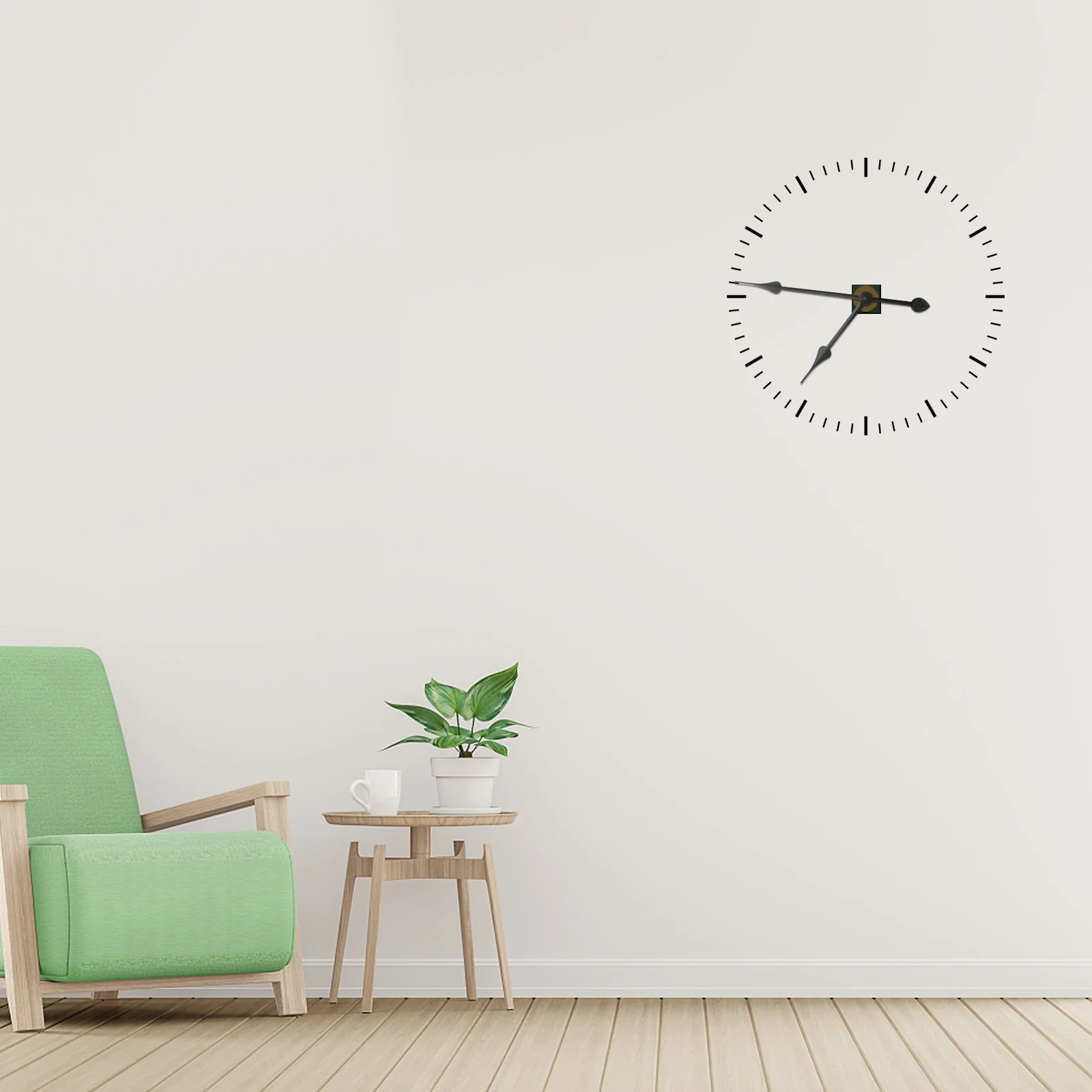 

8Pcs Clock Hands Easy Install Aluminum Replacement for Clock Movement Parts DIY Repair Home Decor Supplies Mute Hands