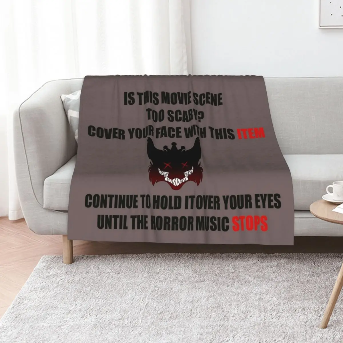 Horror Protective Gear Throw Blanket For Decorative Sofa Large bed plaid Plaid on the sofa Blankets