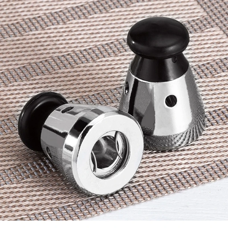 1.5 Inch Pressure Cooker Safety for Valve High Pressure 80KPA Universal Relief for Valve Black Deflation for Valve Acces