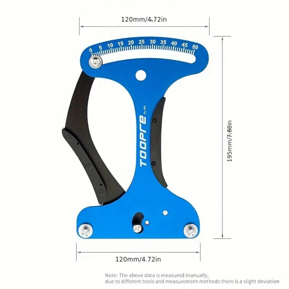 مقياس التوتر للدراجة، أداة لقياس الضحكة، وتصحيح الأوفست لإطارات الدراجة الجبلية ومجموعات العجلات